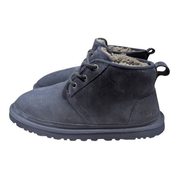 UGG Neumel Chukka Boot In Navy Blue Size 8 - Picture 3 of 9